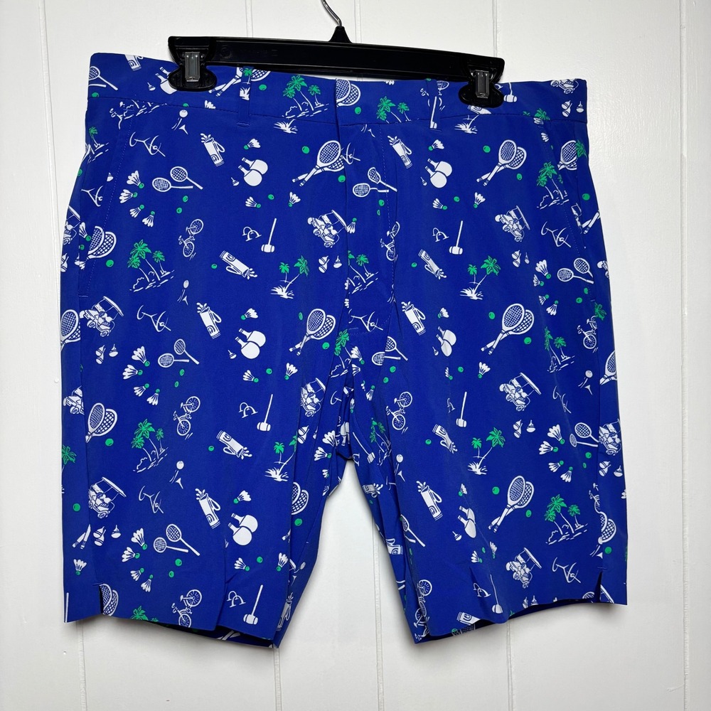 Polo Golf Ralph Lauren‎ Mens Sz 34 Tailored Fit Shorts Wicking Golf Tennis
